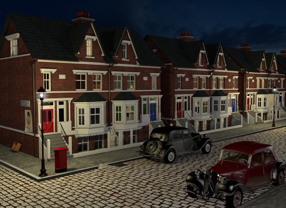 StraÃƒÆ’Ã…Â¸e bei Nacht