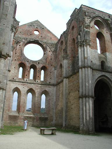 Kirchenruine Vorlage